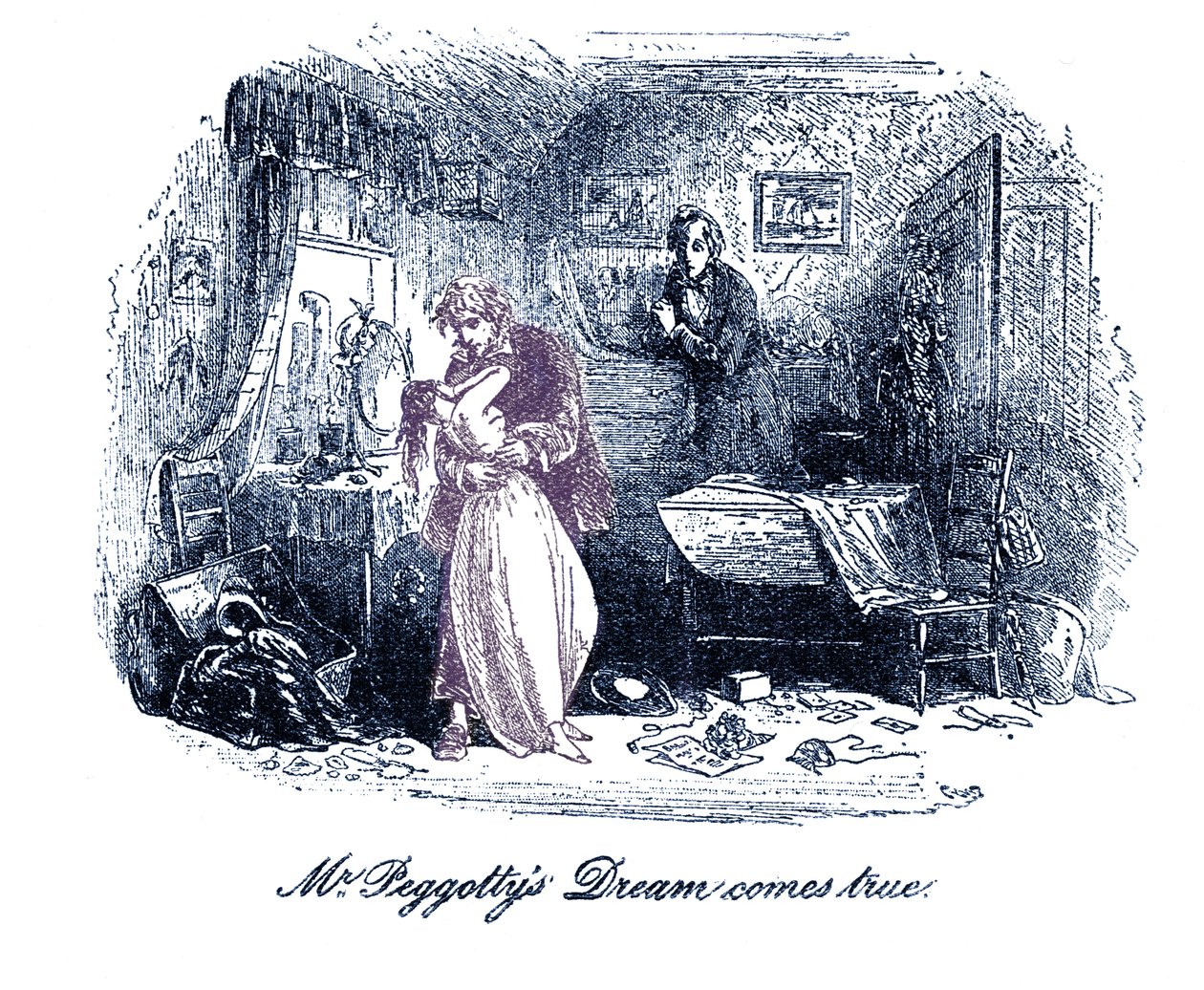 David Copperfield av Hablot Knight Browne