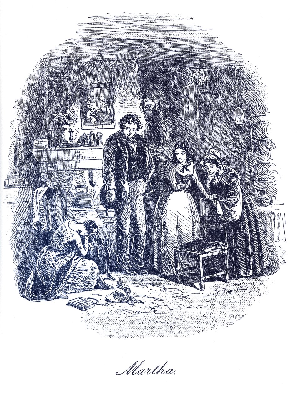David Copperfield av Hablot Knight Browne