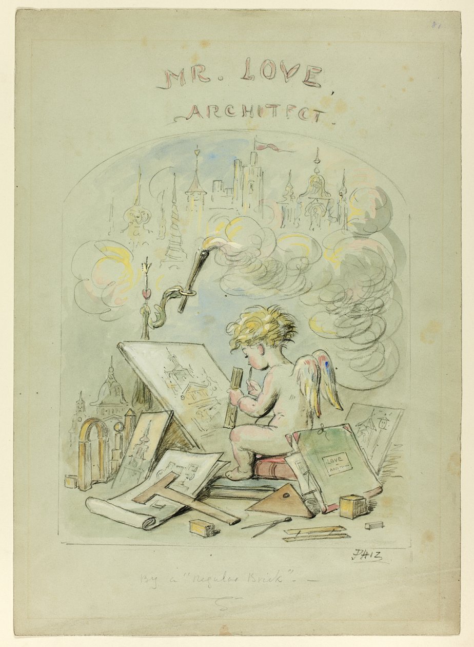 Mr Love, arkitekt av Hablot Knight Browne