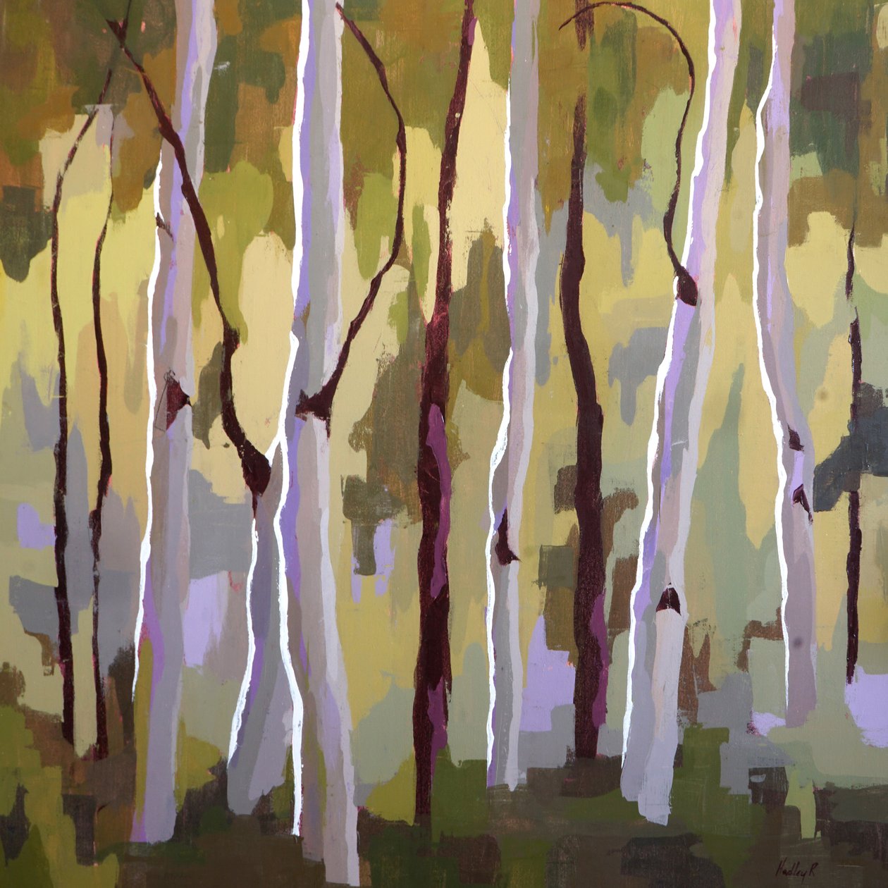 Backlit, ca 2013 (olja på duk) av Hadley Rampton