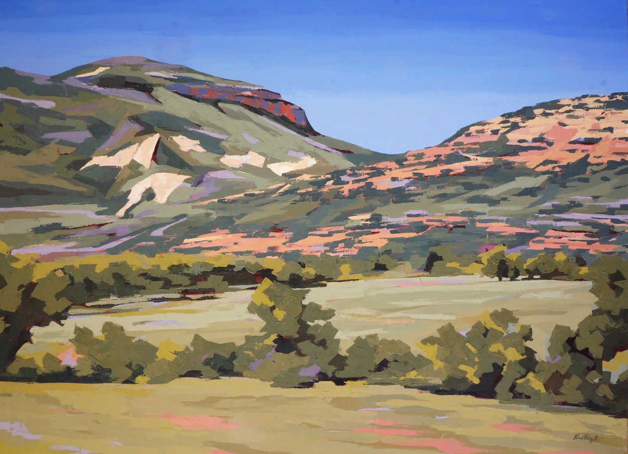 Hermosa View, ca 2024 (olja på duk) av Hadley Rampton