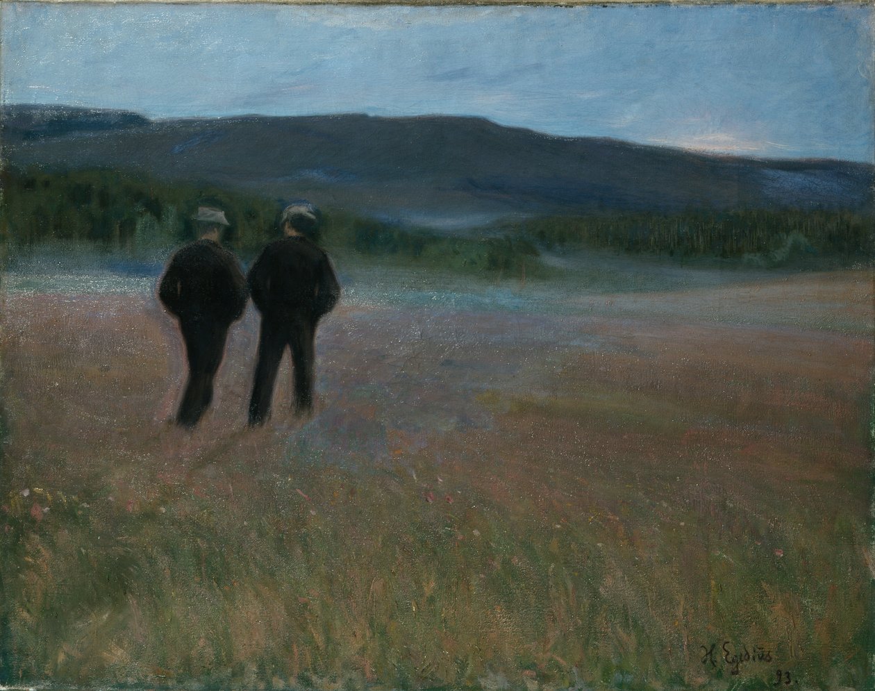 Lördag kväll av Halfdan Egedius