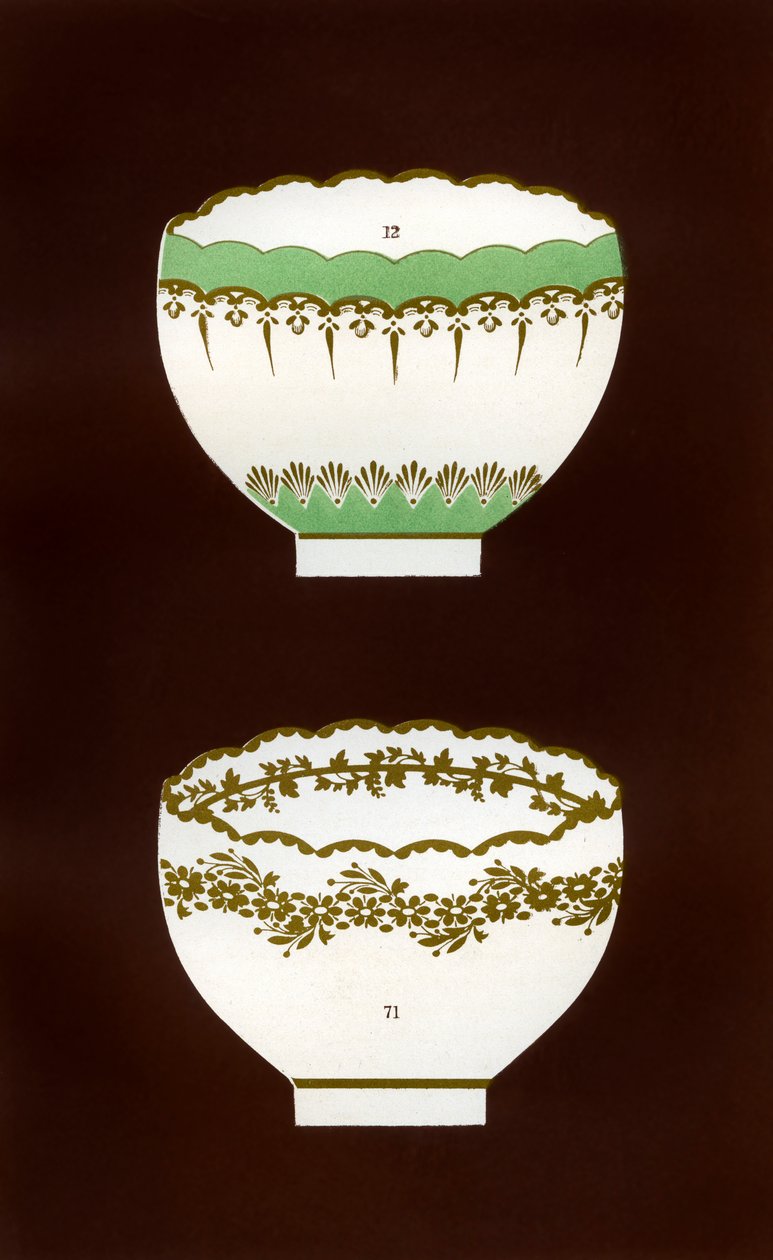 Derbymönster, 1876. av Hall and England