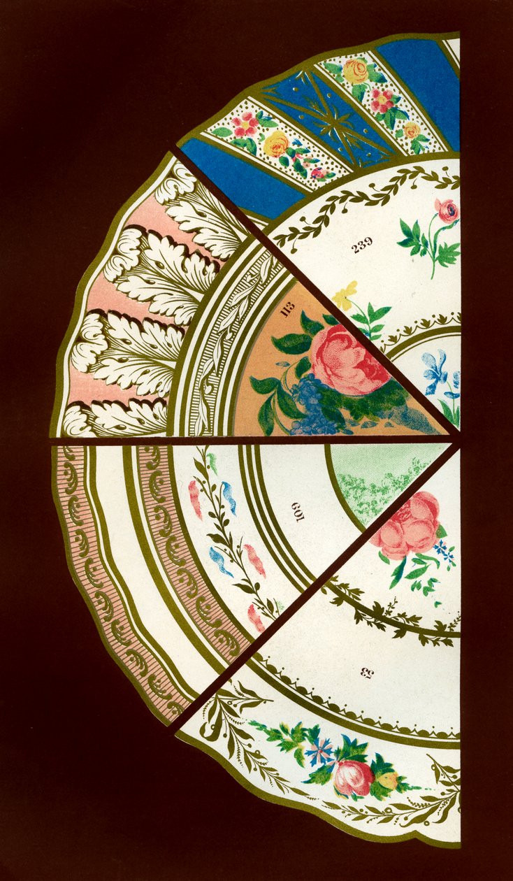 Derbymönster, 1876. av Hall and England
