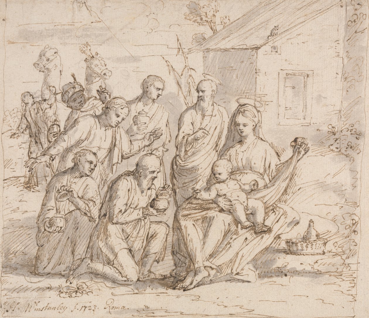 Tillbedjan av Hamlet Winstanley