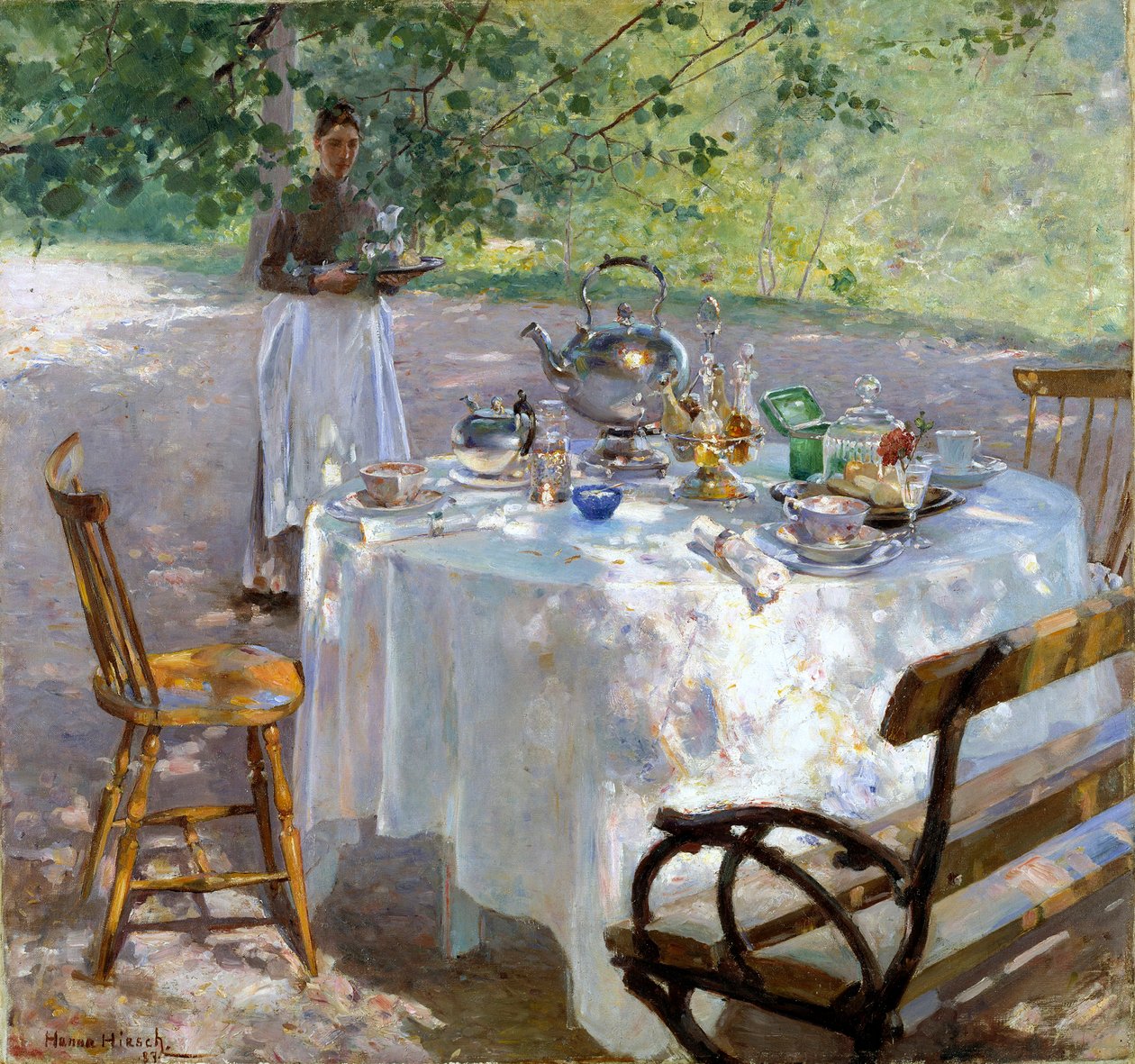 Frukosttid, 1887. av Hanna Pauli