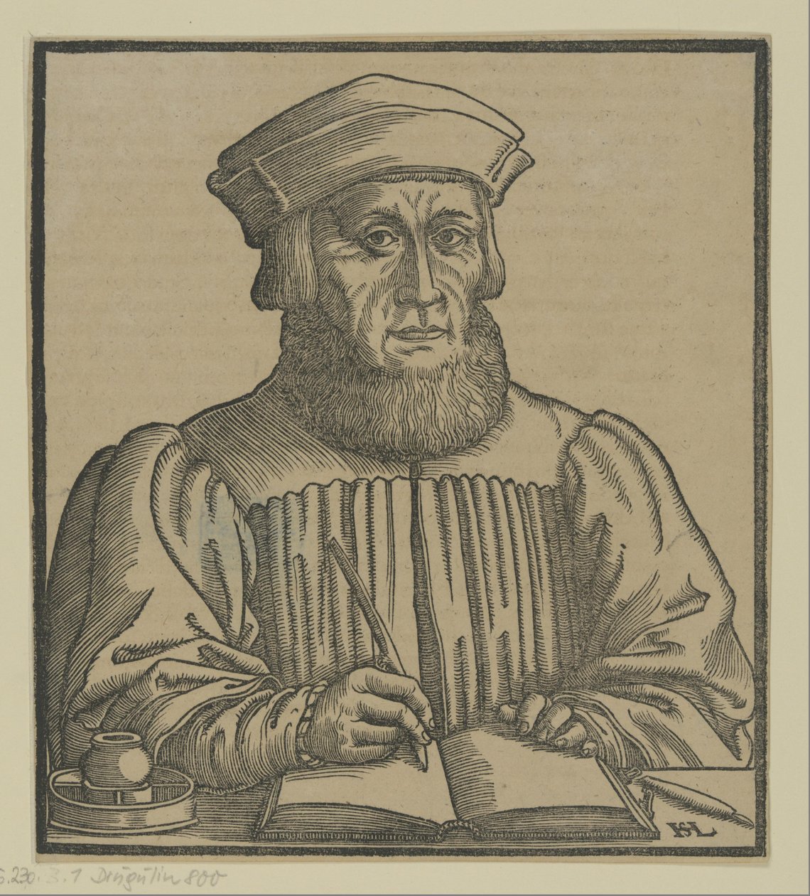 Johann Aventinus (1554) av Hanns Lautensack