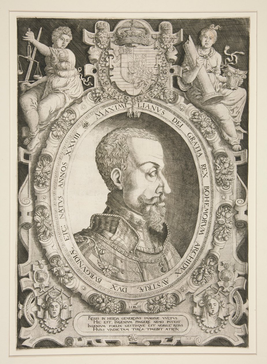 Porträtt av Maximilian II (Habsburg) av Hanns Lautensack