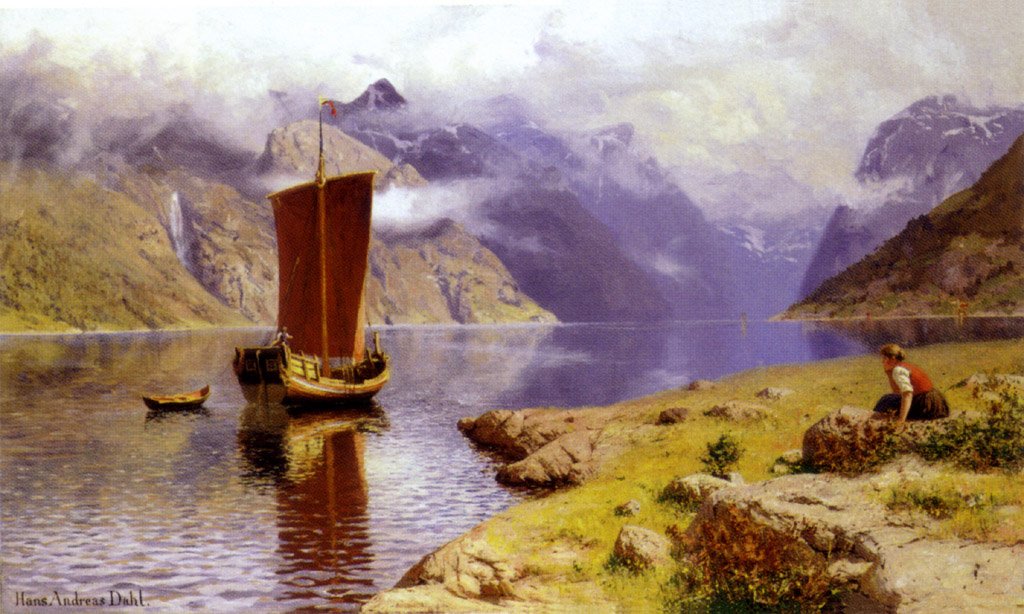 Awaiting his Return av Hans Dahl