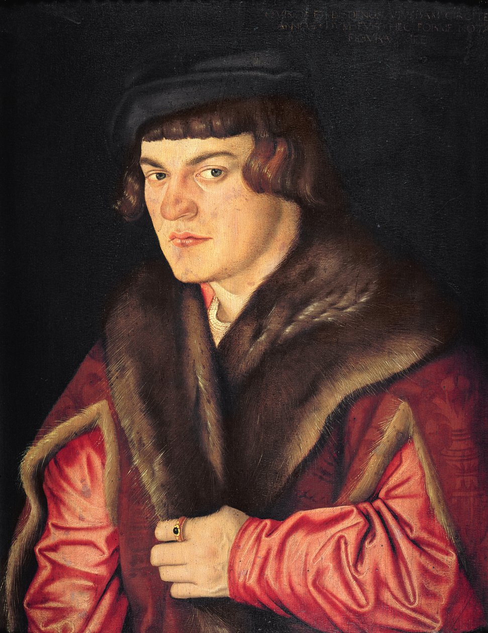 Porträtt av en man av Hans Baldung Grien