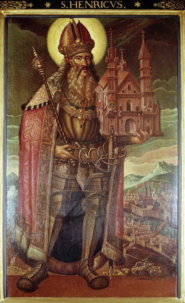 Emperor Heinrich II av Hans Bär