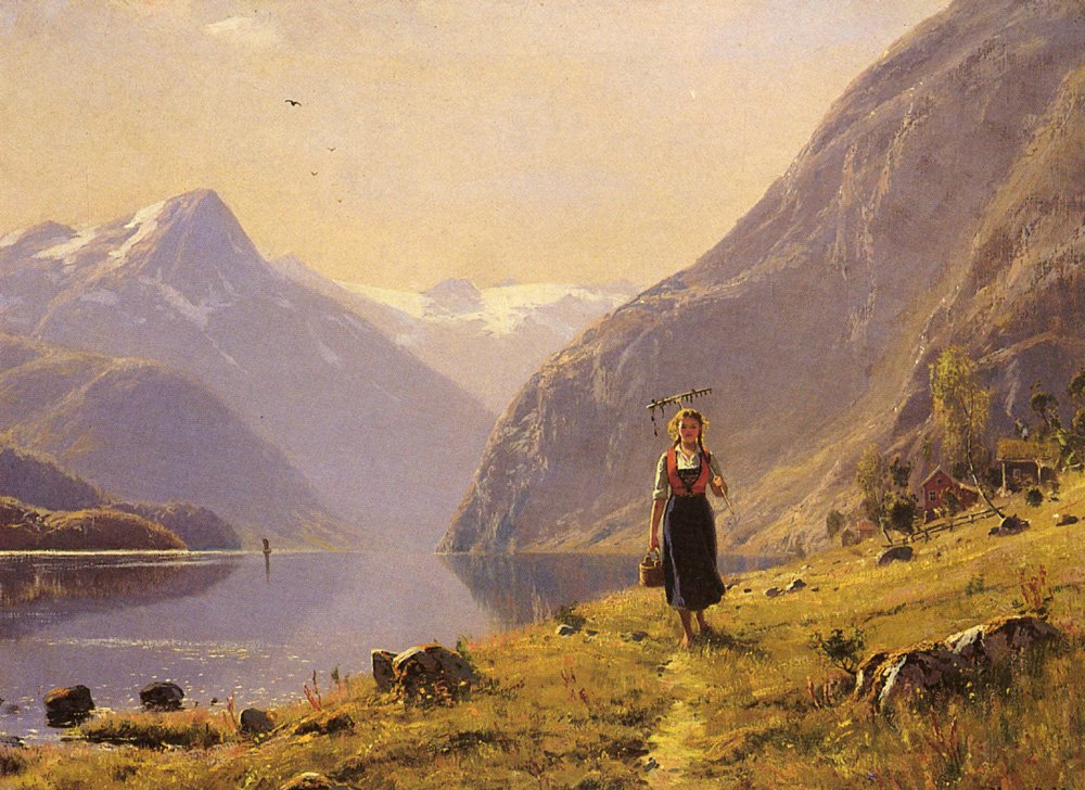 Med FJord av Hans Dahl