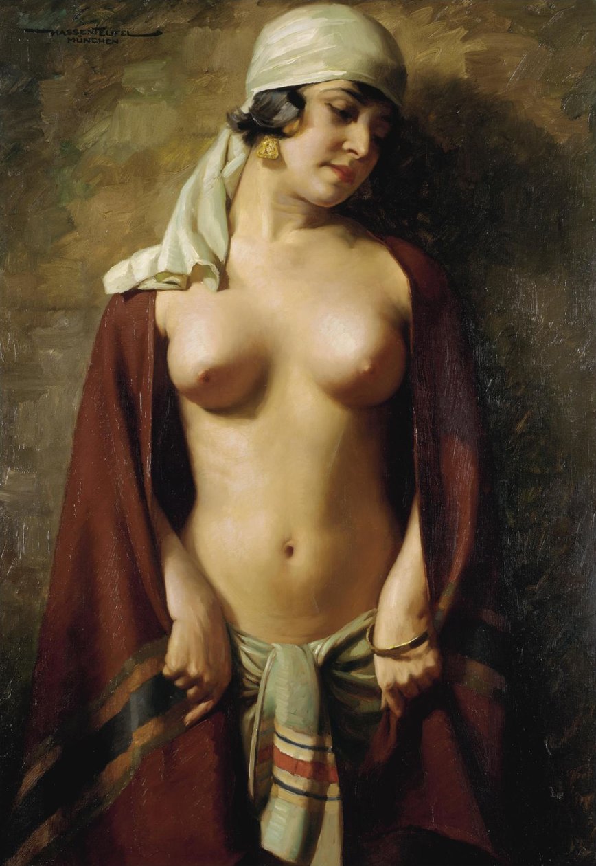 Oriental Nude av Hans Hassenteufel