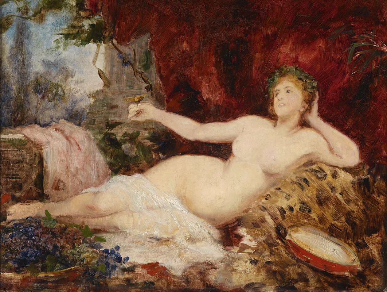 Vila bacchante av Hans Makart
