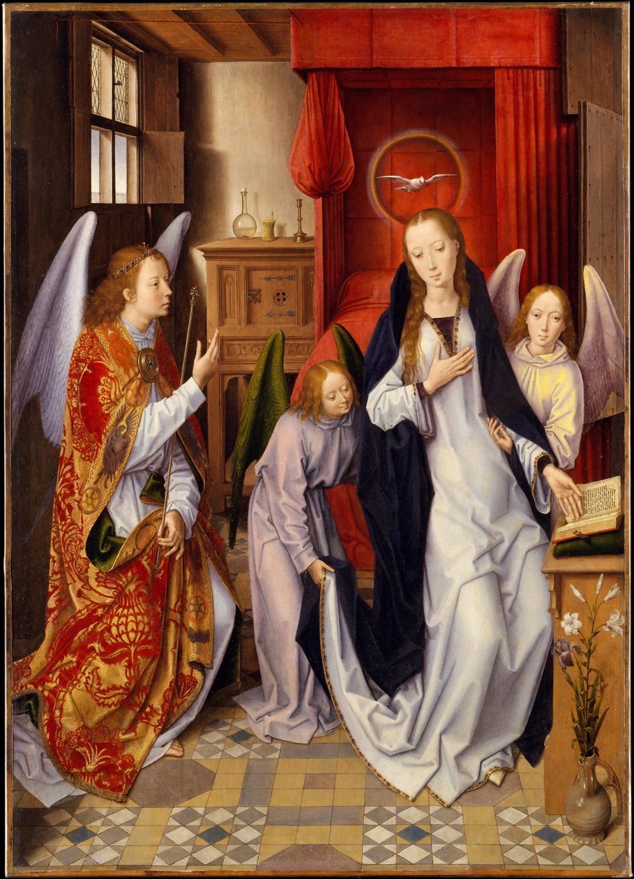 Bebådelsen av Hans Memling