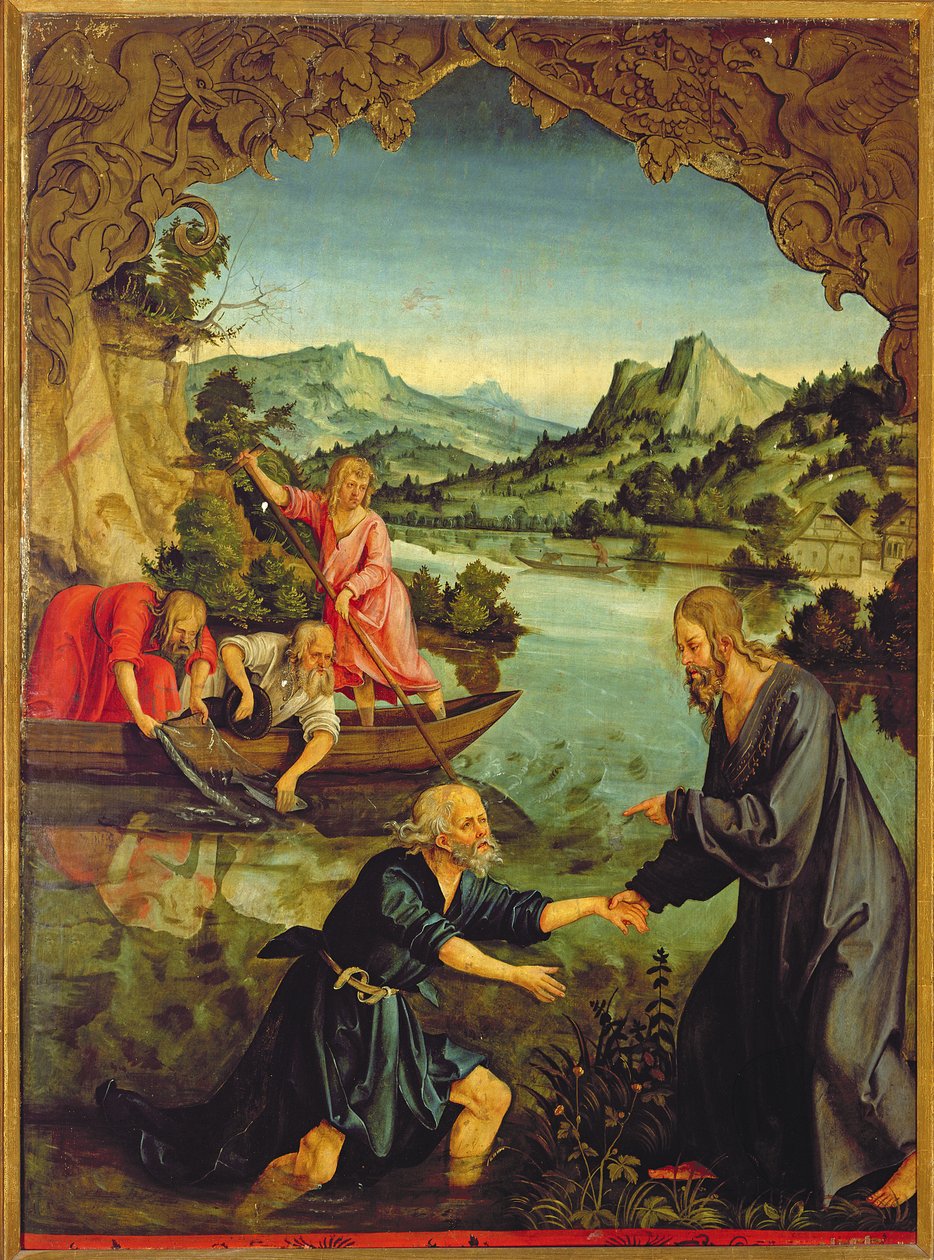 Kallelse av Sankt Petrus av Hans Suess Kulmbach