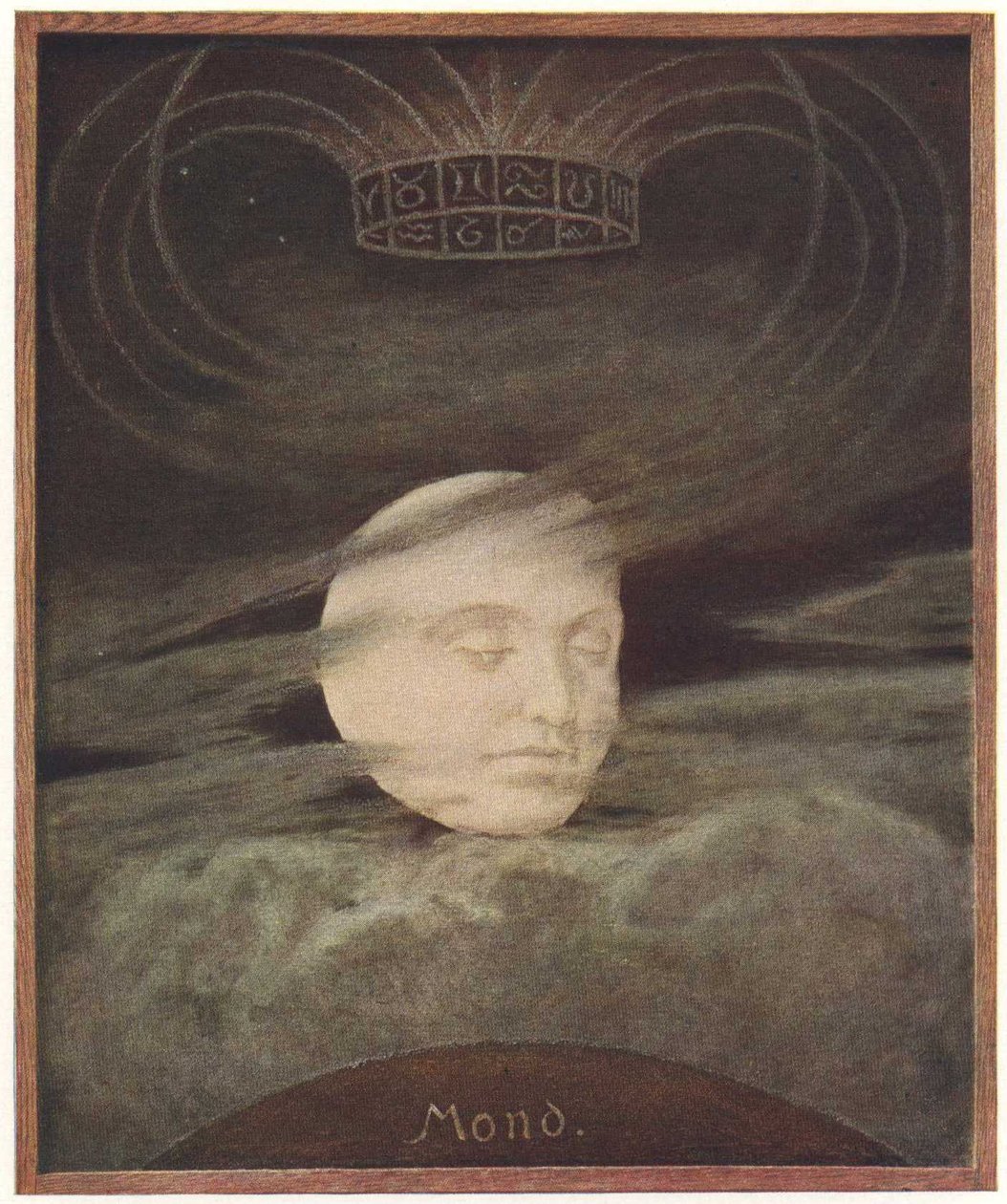  MondnEnglish: moonn av Hans Thoma