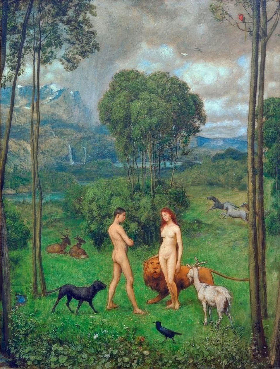 I paradiset av Hans Thoma