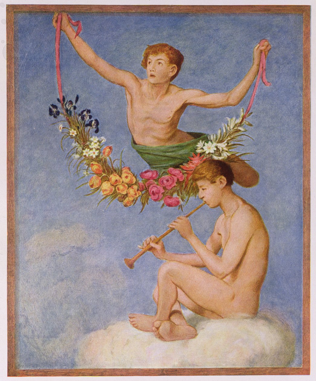 maj, illustration från 