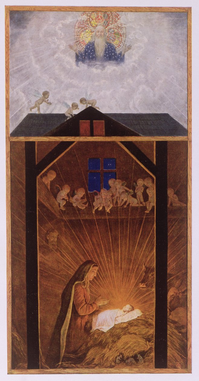 The Nativity, illustration från 