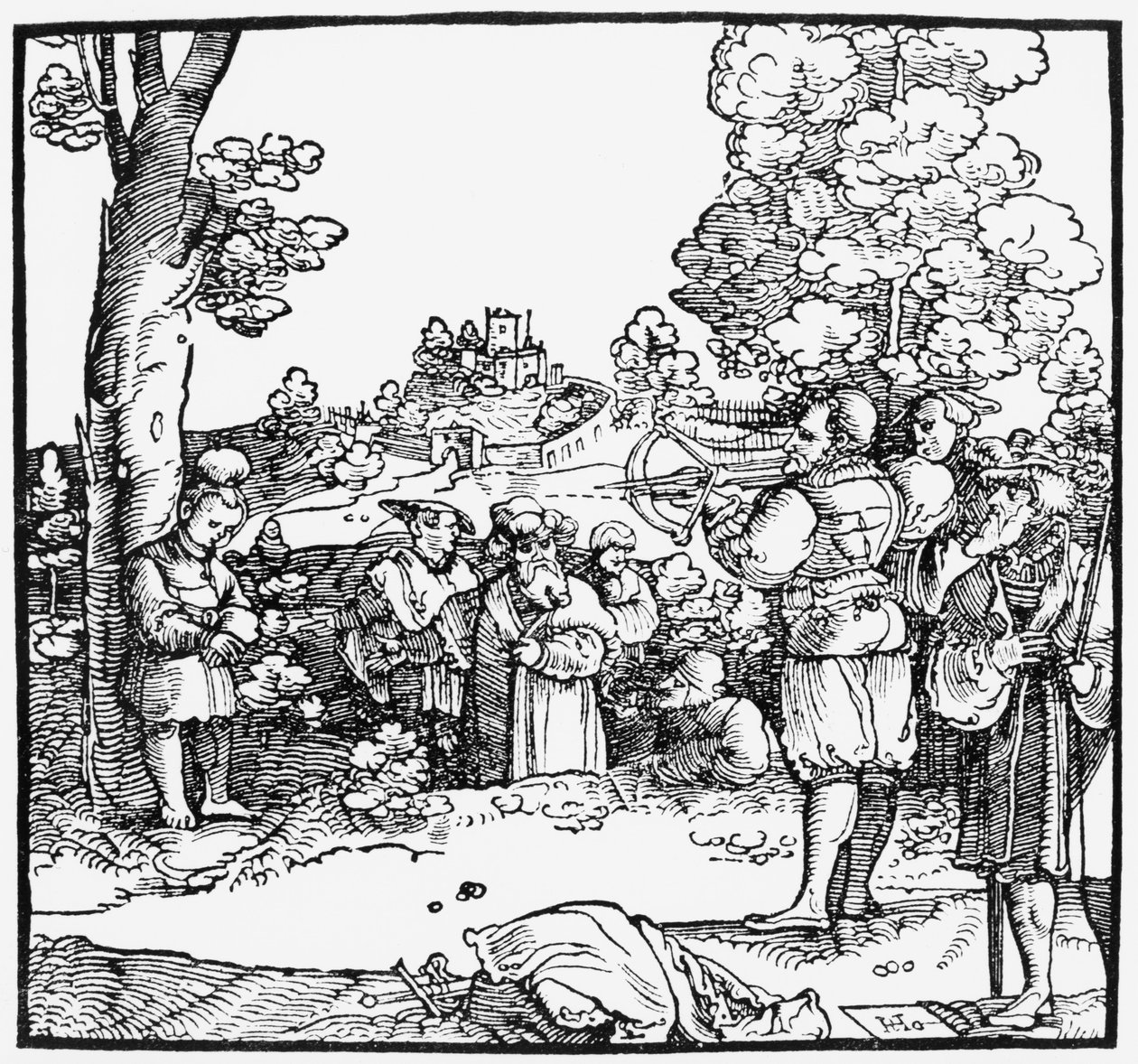 Vilhelm Tell av Hans the Younger Schaufelein