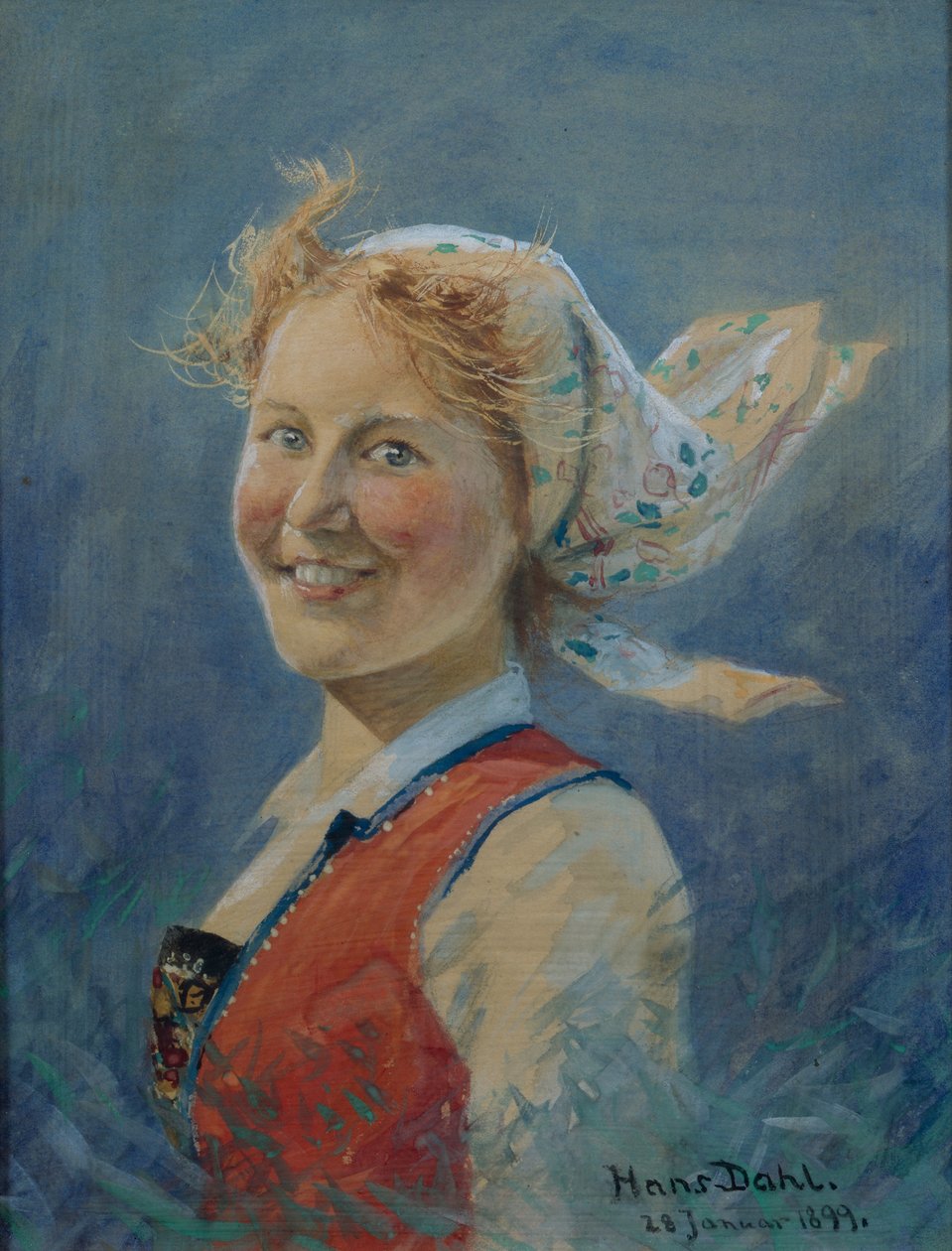 Lycklig av Hans Andreas Dahl