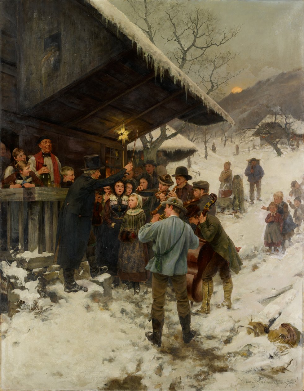 En julsång i Luzern av Hans Bachmann