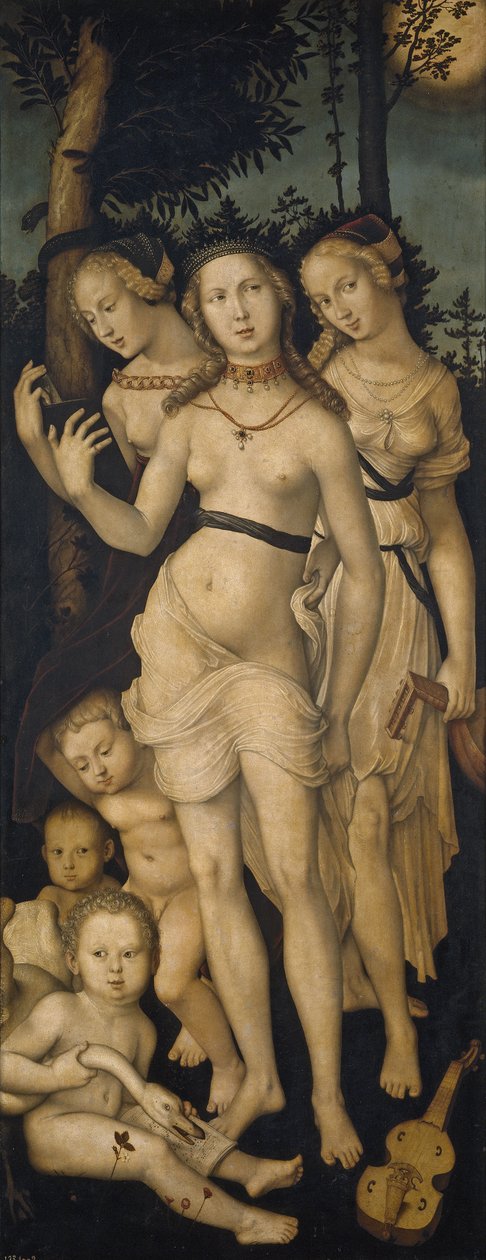 De tre nåderna av Hans Baldung