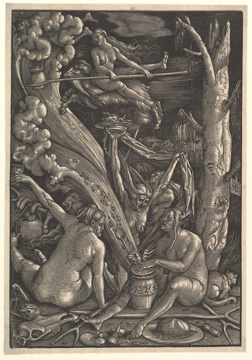 Häxorna, 1510. av Hans Baldung
