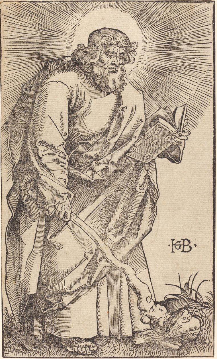 Apostel Judas Thaddeus av Hans Baldung Grien