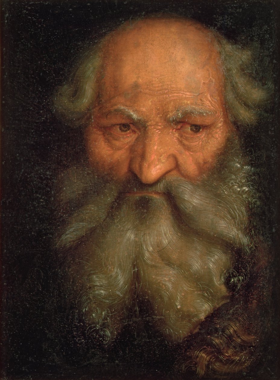 Chef för en gammal man av Hans Baldung Grien