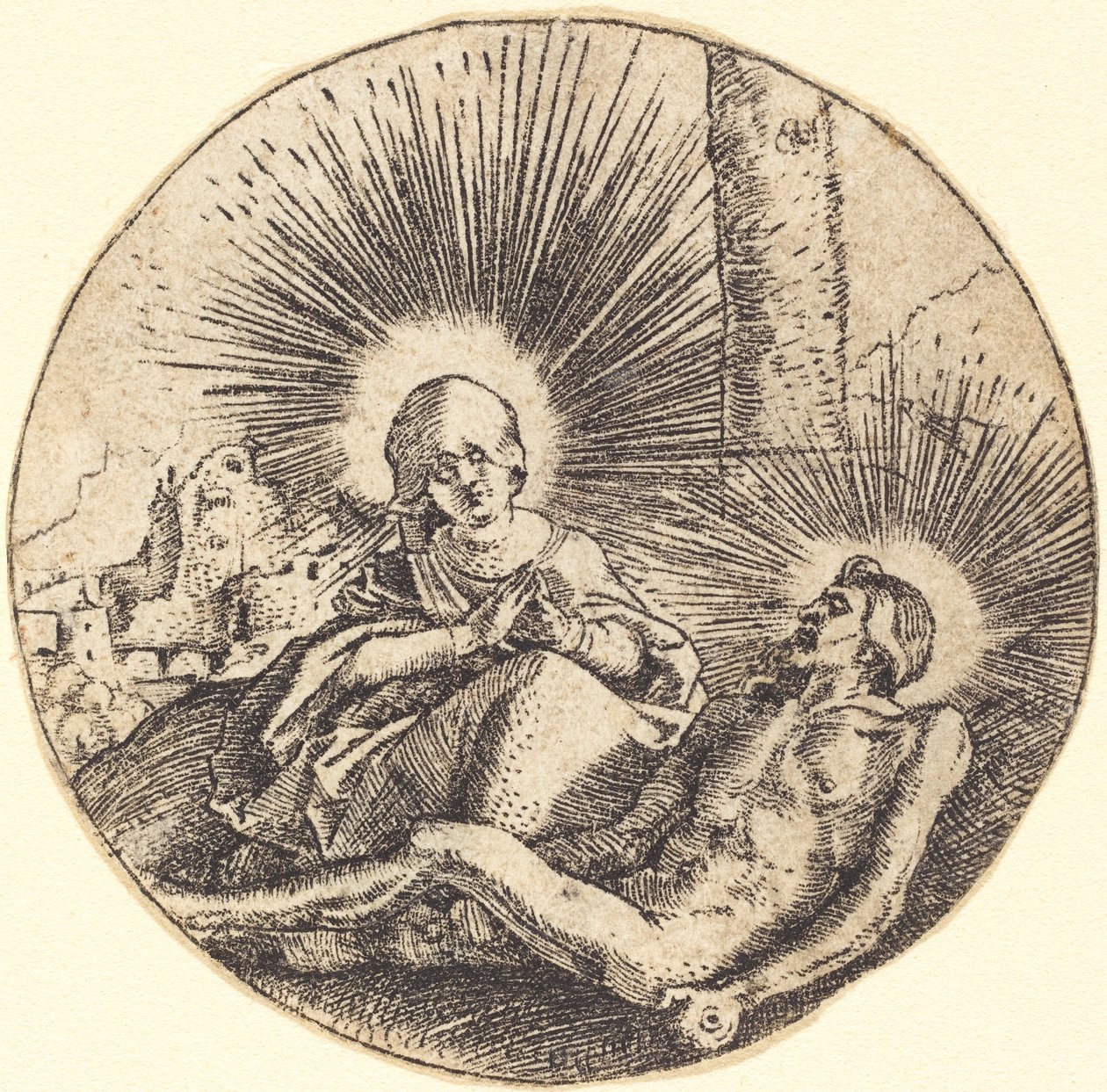 Klagoång för Kristus av Hans Baldung Grien