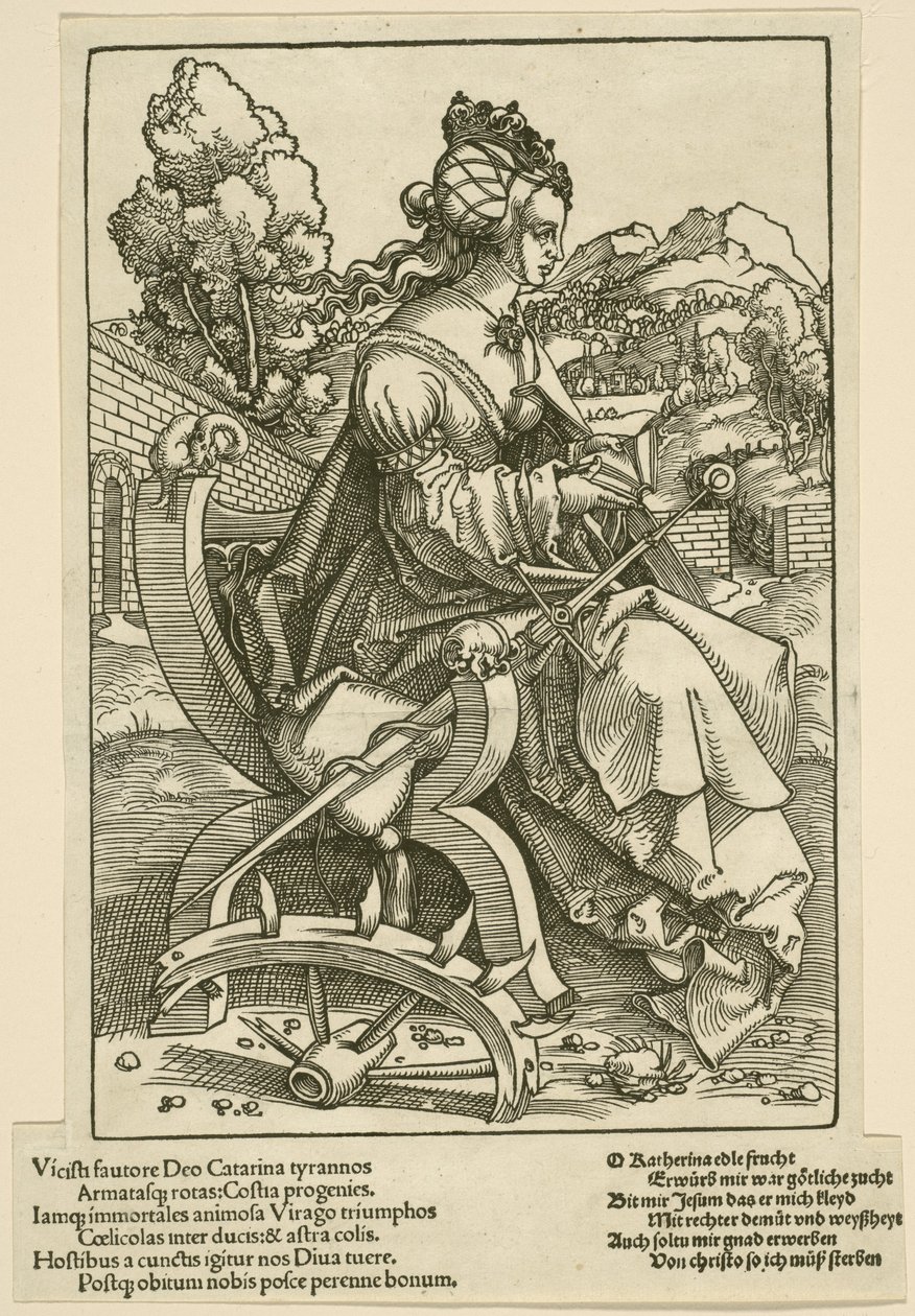 Sankta Katarina, 1505-07 av Hans Baldung Grien