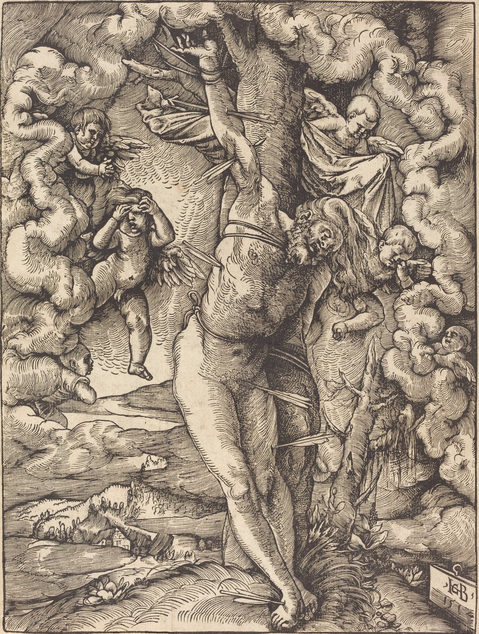 Sankt Sebastian av Hans Baldung Grien