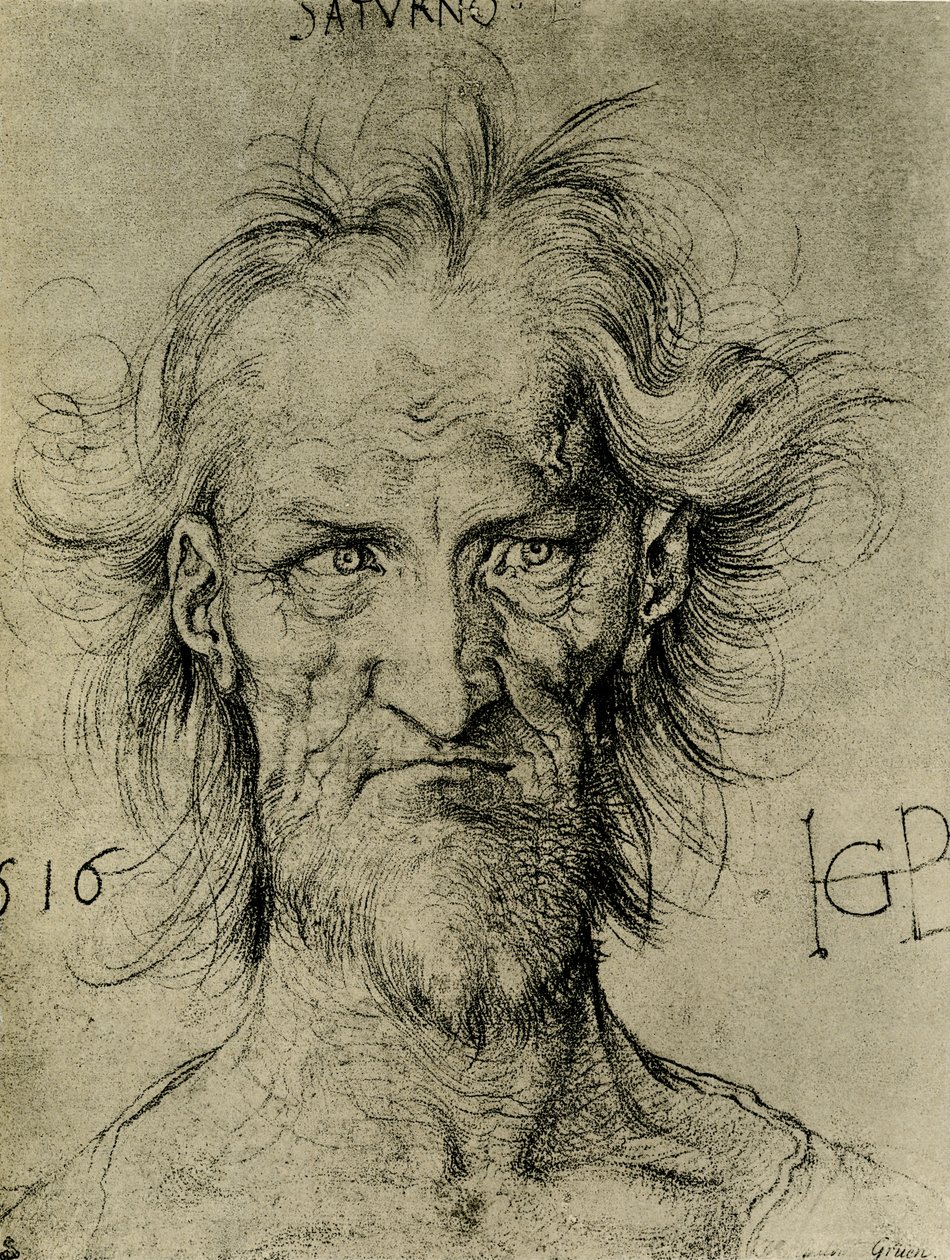 Saturnus av Hans Baldung Grien