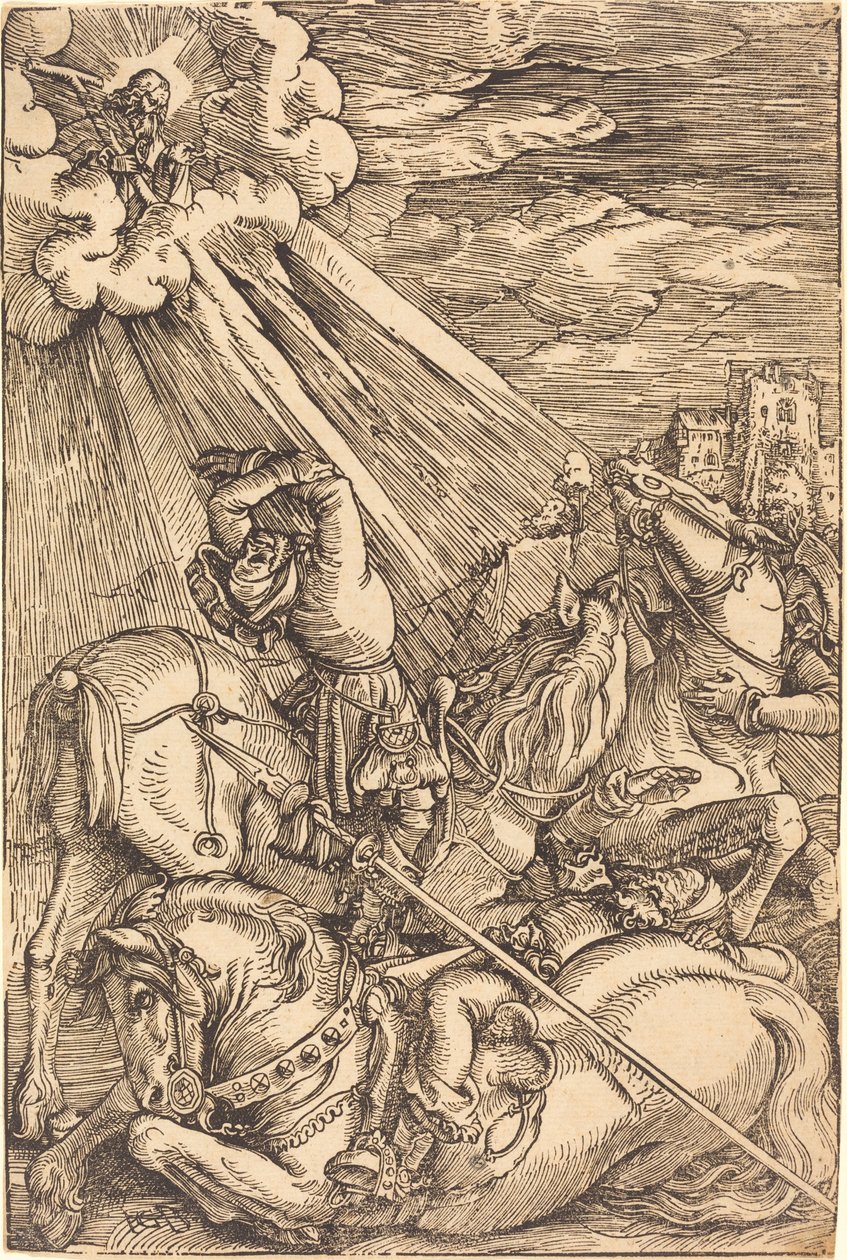 Sankt Paulus omvändelse av Hans Baldung Grien