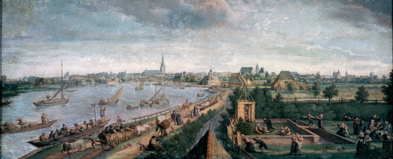 Landsnöjen, 1592. av Hans Bol