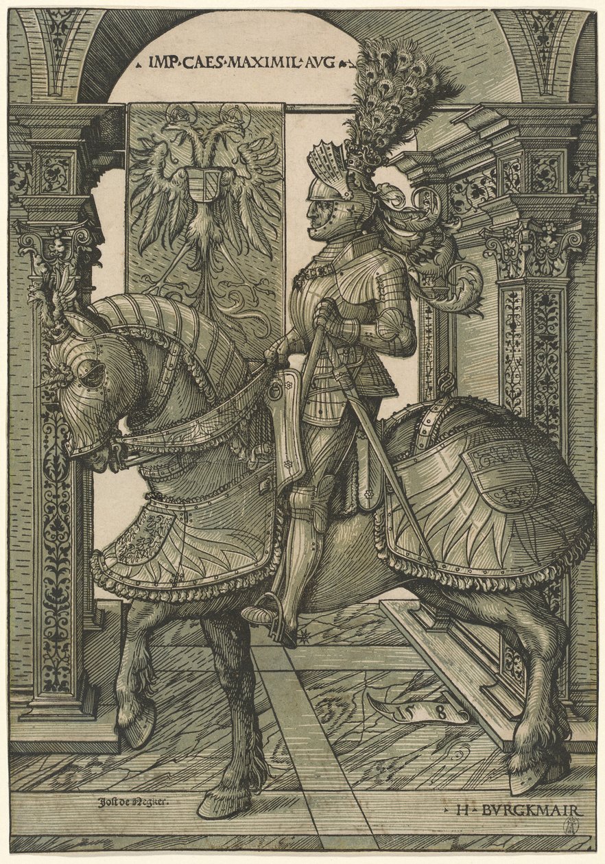 Kejsar Maximilian I av Hans Burgkmair I