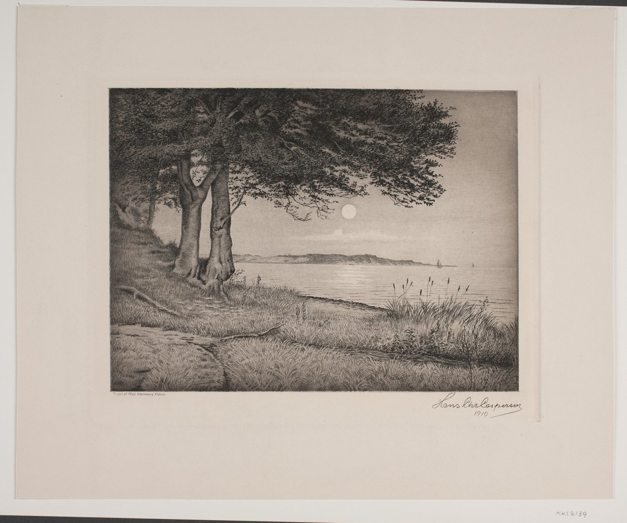 Vejle fjord av Hans Christian Gether Caspersen