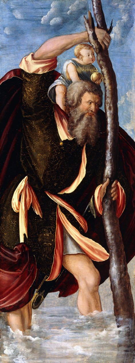 Sankt Christopher, 1517 av Hans Duerer