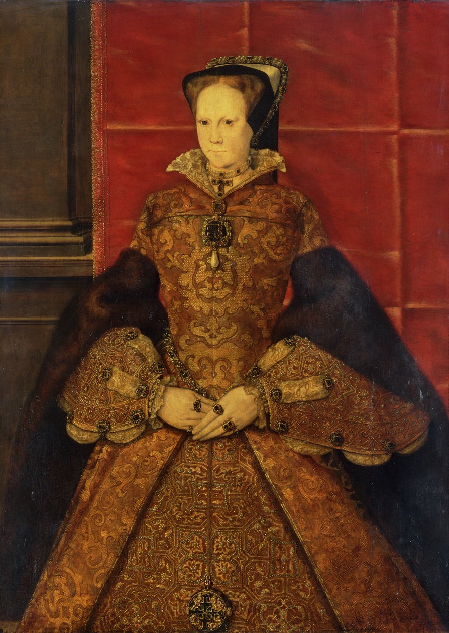 Drottning Mary I av Hans Eworth or Ewoutsz