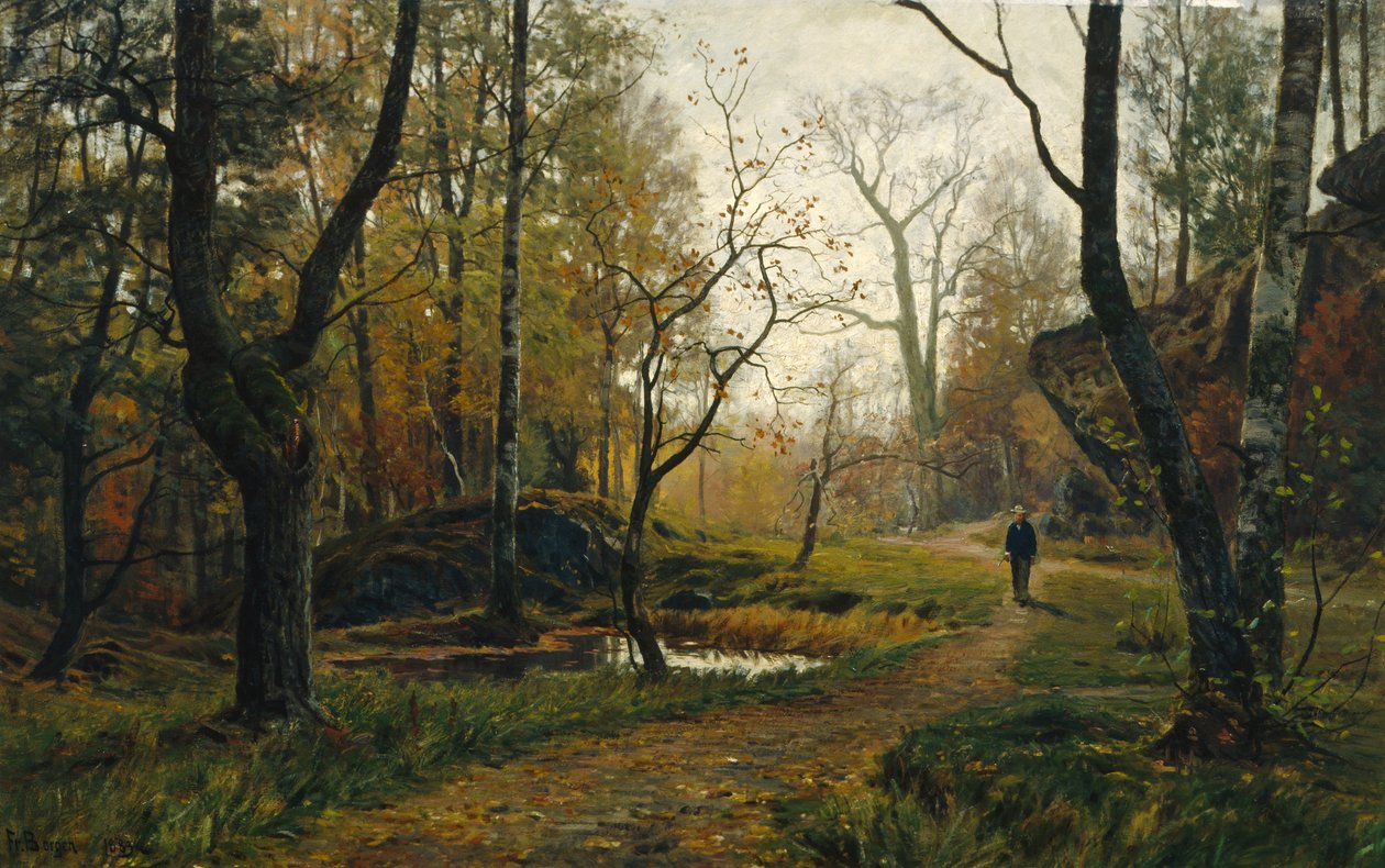 Morgonstämning av Hans Fredrik Henriksen Borgen