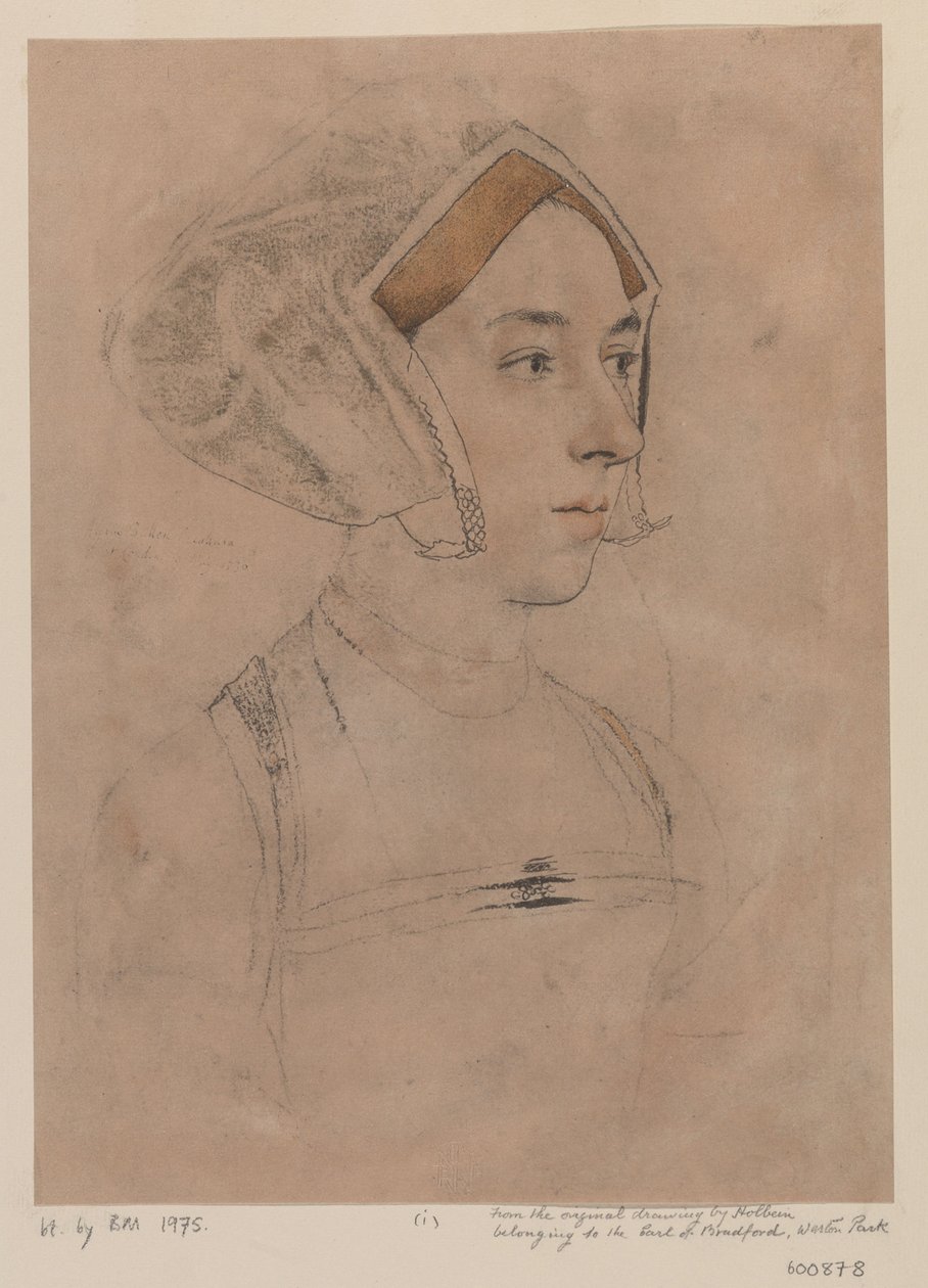 Anne Boleyn av Hans, Holbein