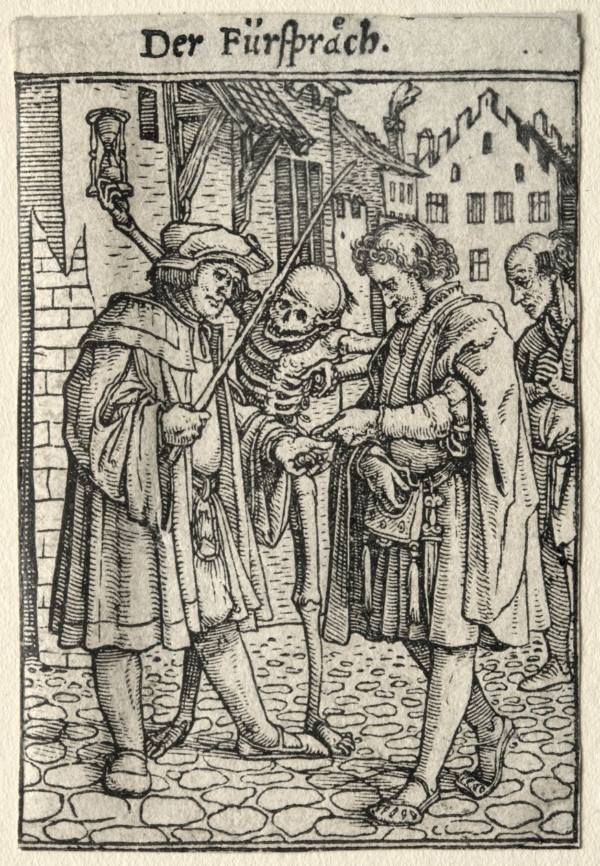 Dödsdansen: Advokaten av Hans Holbein