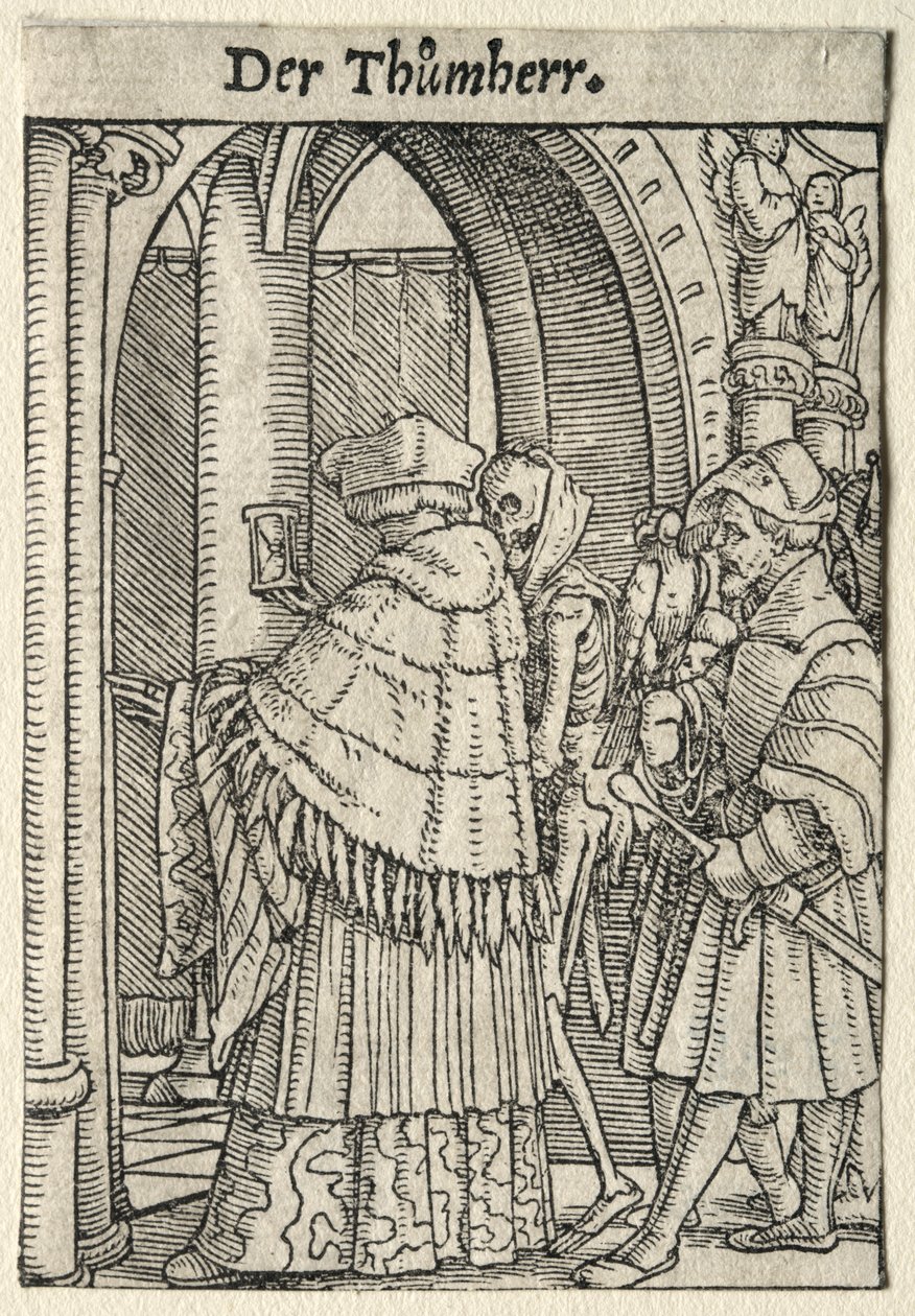 Dödsdansen: Kanonen. av Hans Holbein