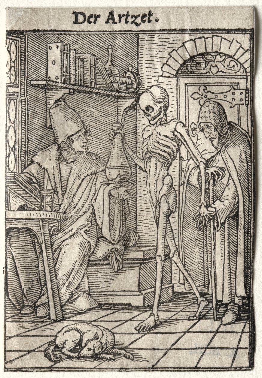 Dödsdansen: Doktorn. av Hans Holbein