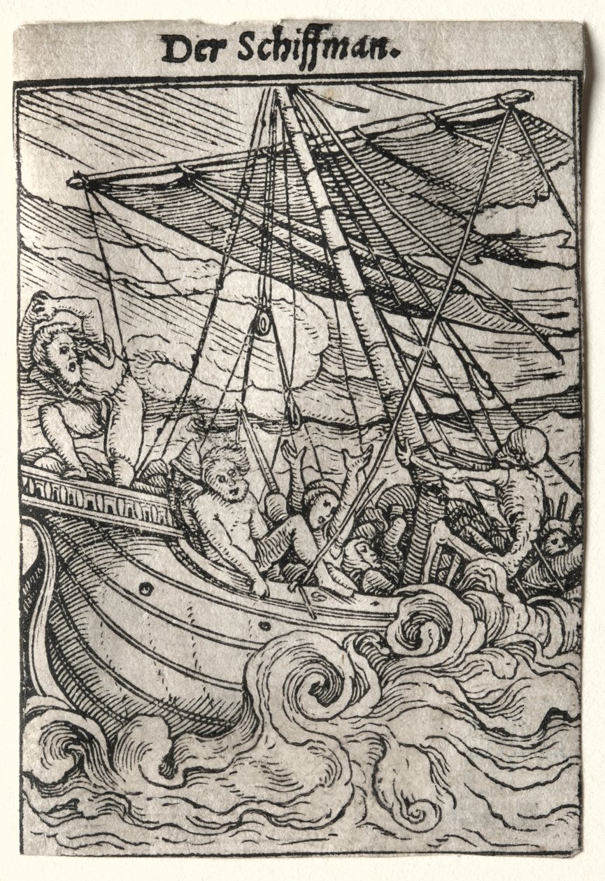 Dödsdansen: Sjömannen av Hans Holbein