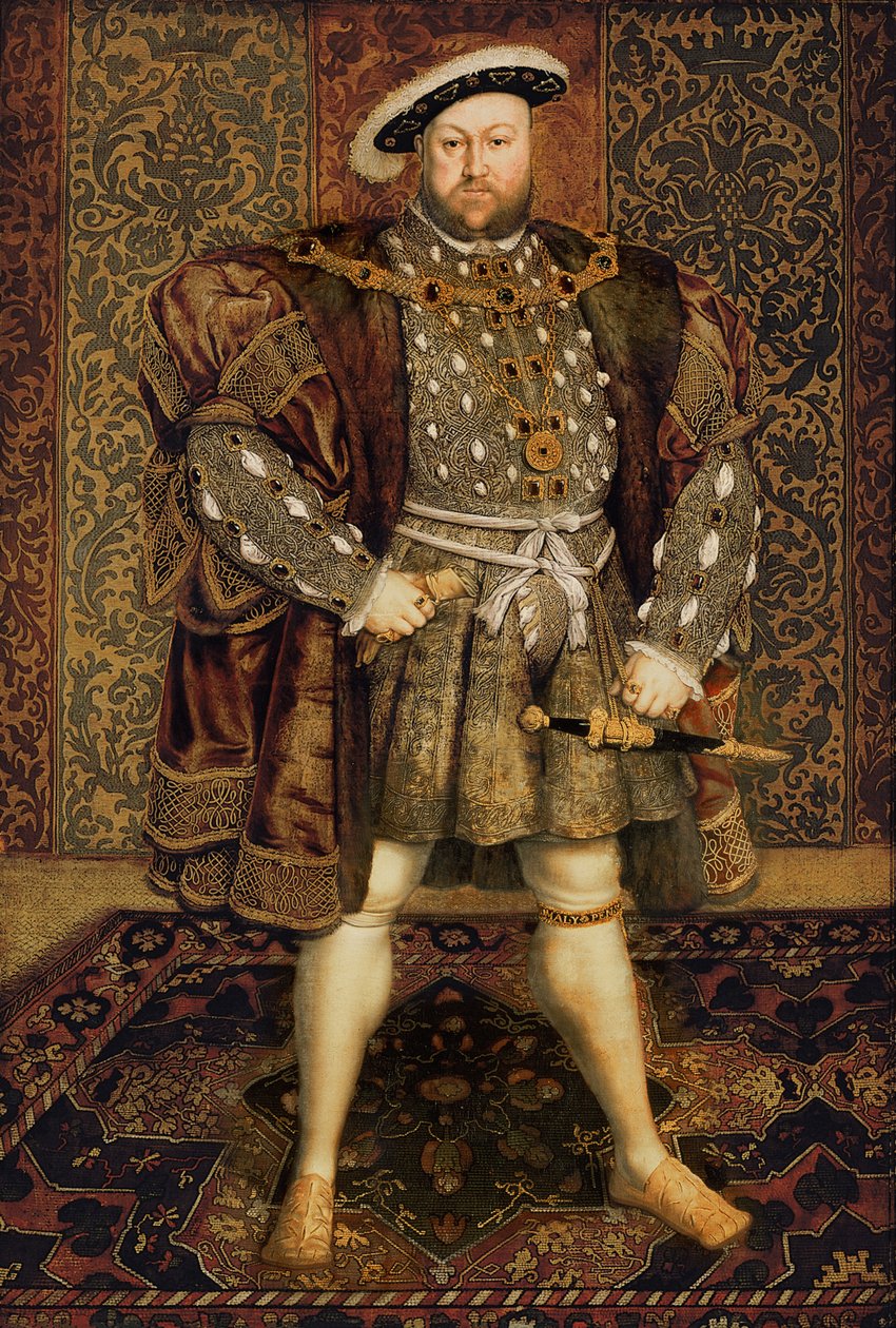 Kung Henrik VIII av Hans Holbein der Jüngere