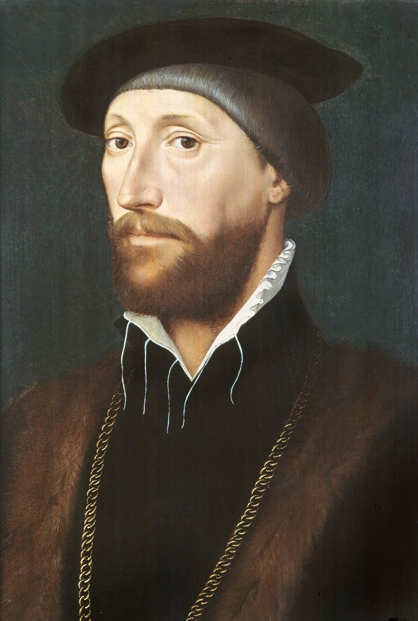 Sir Thomas Lestrange av Hans Holbein der Jüngere