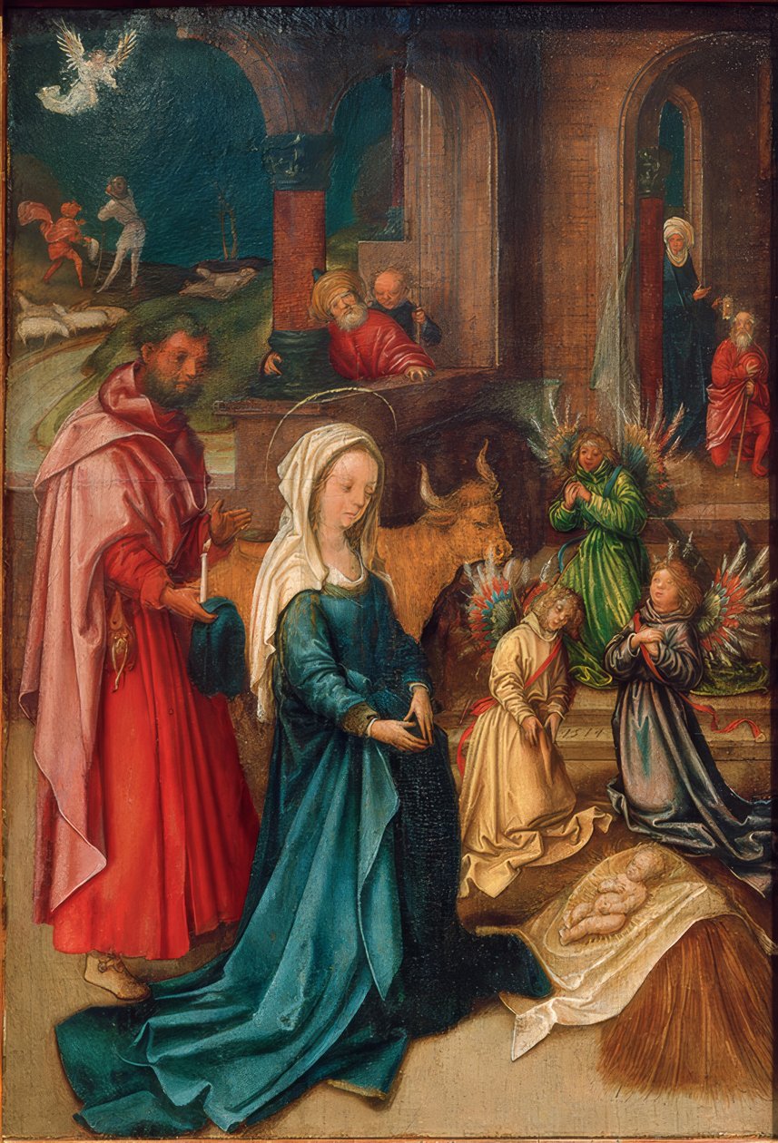Kristi födelse av Hans Holbein der ältere